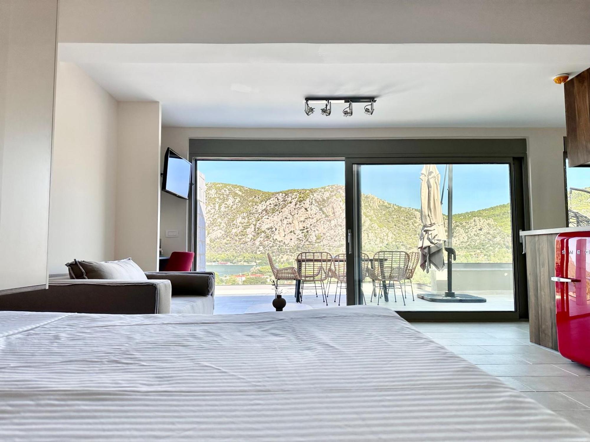 לוטראקי Topos Luxury Stay Heraion מראה חיצוני תמונה